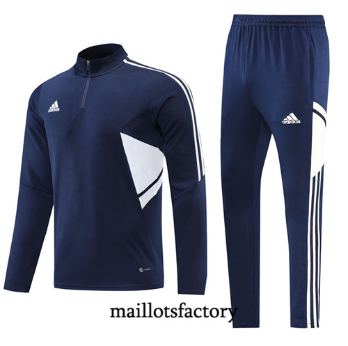 Achat Maillot Survetement de foot Adidas 2023/24 Bleu factory 0669
