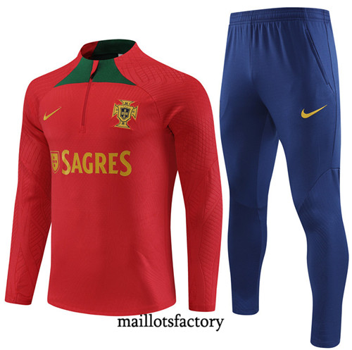 Achat Maillot Player Survetement de foot Portugal 2023/24 Rouge factory 1014