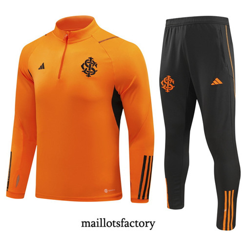 Achat Maillot Survetement de foot SC Internacional 2023/24 Orange factory 0877