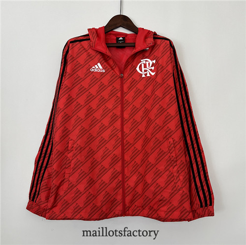 Achat Maillot du Coupe Vent Flamengo 2023/24 Rouge factory 1304