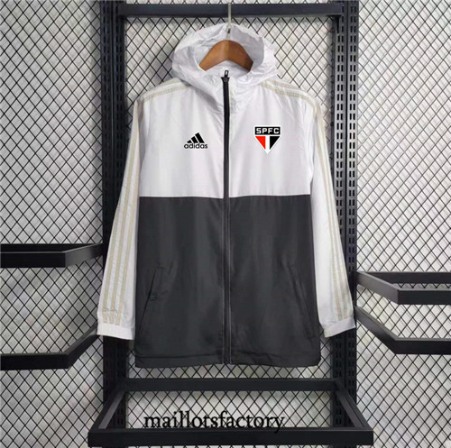 Achat Maillot du Coupe Vent Sao Paulo 2023/24 Blanc factory 1322