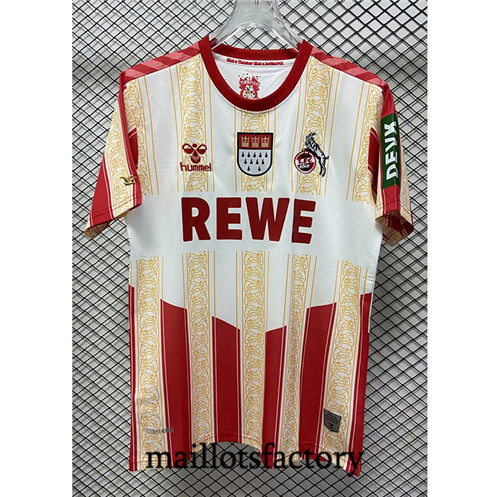 Maillotsfactory 3077 Maillot du FC Cologne 2023/24 Christmas Carnival special