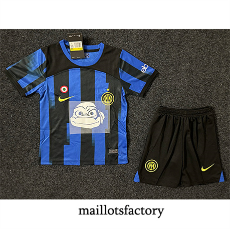 Maillotsfactory 3231 Maillot du Inter Milan Enfant 2023/24 Domicile Turtles