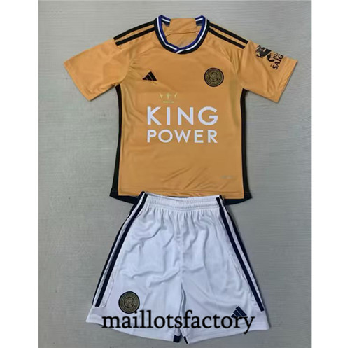 Maillotsfactory 3184 Maillot du Leicester City Enfant 2023/24 Third