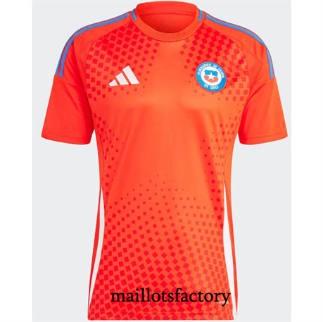 Maillotsfactory 3369 Maillot du Chile 2024/25 Domicile