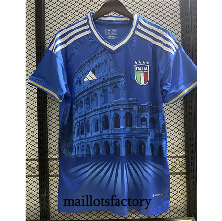 Maillotsfactory 3393 Maillot du Italie 2024/25 Spéciale Bleu