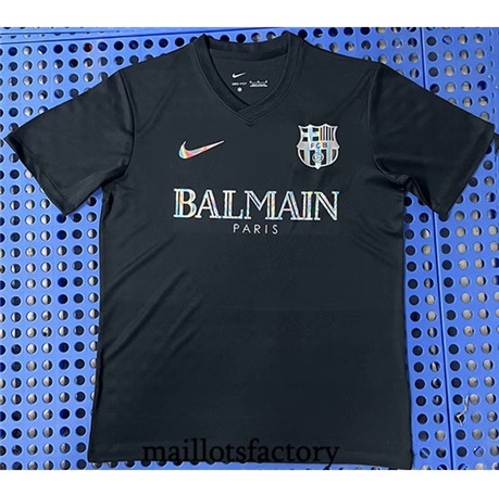 Maillotsfactory 3320 Maillot du Barcelone 2024/25 co-edition Noir