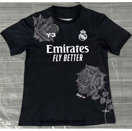 Maillotsfactory 3333 Maillot du Real Madrid 2024/25 Y3 Noir