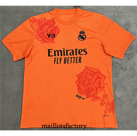 Maillotsfactory 3334 Maillot du Real Madrid 2024/25 Y3 Orange