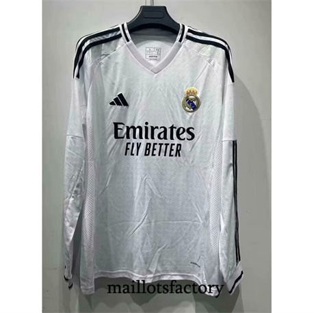 Maillotsfactory 3330 Maillot du Real Madrid 2024/25 Domicile Manche Longue
