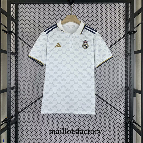 Maillotsfactory 3331 Maillot du Real Madrid 2024/25 édition spéciale Blanc