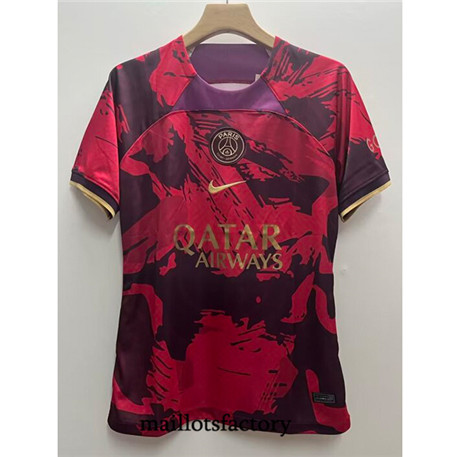 Maillotsfactory 3343 Maillot du PSG 2024/25 rouge
