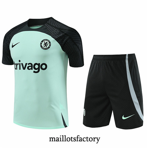Maillotsfactory 3891 Maillot du Chelsea + Shorts 2024/25 vert