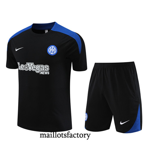 Maillotsfactory 3899 Maillot du Inter Milan + Shorts 2024/25 noir