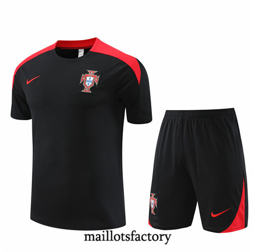 Maillotsfactory 3880 Maillot du Portugal + Shorts 2024/25 noir
