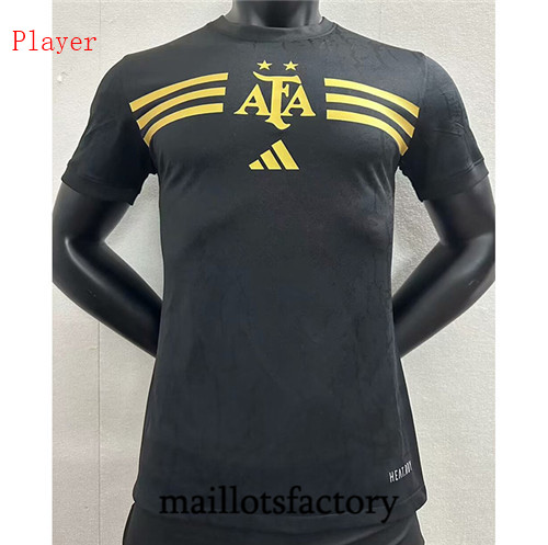 Maillotsfactory 3482 Maillot du Player Argentine 2024/25 Training Noir