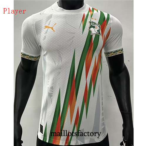 Maillotsfactory 3503 Maillot du Player Ivory Coast 2024/25 Édition spéciale Blanc
