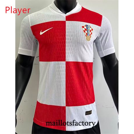 Maillotsfactory 3490 Maillot du Player Croatie 2024/25 Domicile