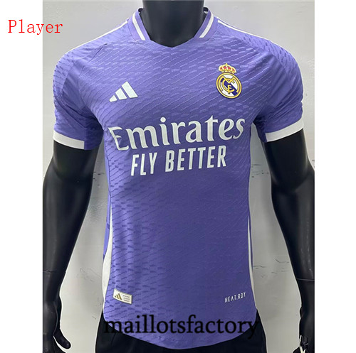 Maillotsfactory 3465 Maillot du Player Real Madrid 2024/25 Violet