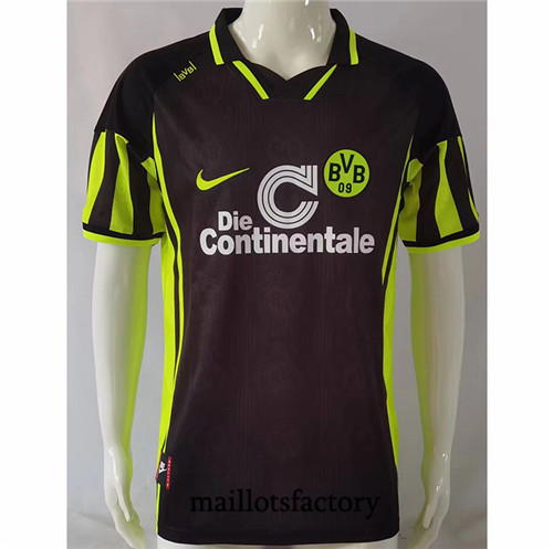 Maillotsfactory 3603 Maillot du Retro Borussia Dortmund 1996-97 Exterieur