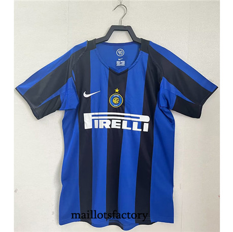 Maillotsfactory 3681 Maillot du Retro Inter Milan 2004-05 Domicile