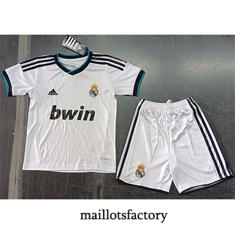 Maillotsfactory 3147 Maillot du Retro Real Madrid Enfant 2012-13 Domicile