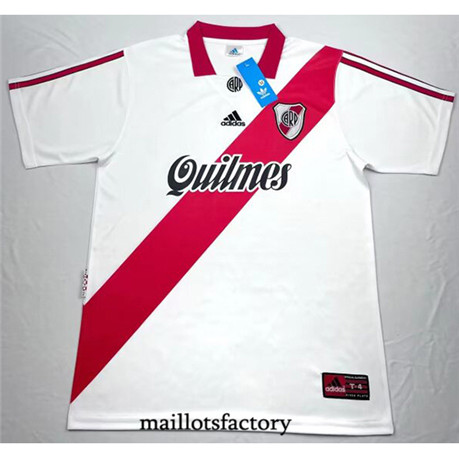 Maillotsfactory 3596 Maillot du Retro River Plate 1998-99 Domicile