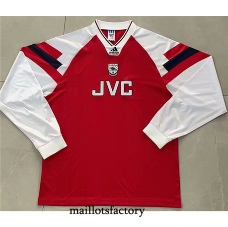 Maillotsfactory 3646 Maillot du Retro Arsenal 1992-94 Domicile Manche Longue