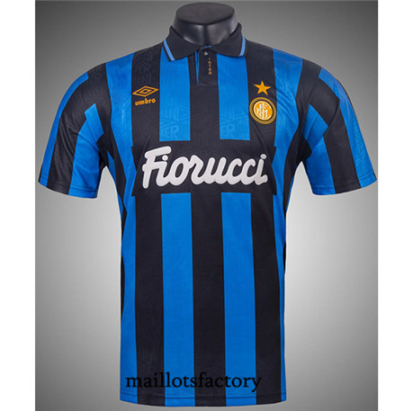 Maillotsfactory 3679 Maillot du Retro Inter Milan 1992-93 Domicile