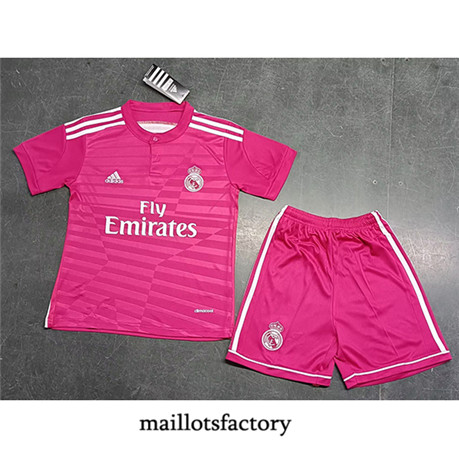 Maillotsfactory 3620 Maillot du Retro Real Madrid Enfant 2014-15 Third Rose