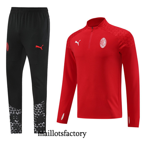 Maillotsfactory 3834 Survetement AC Milan 2024/25 rouge