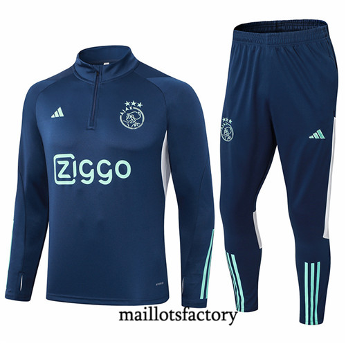 Maillotsfactory 3734 Survetement AFC Ajax 2024/25 bleu royal