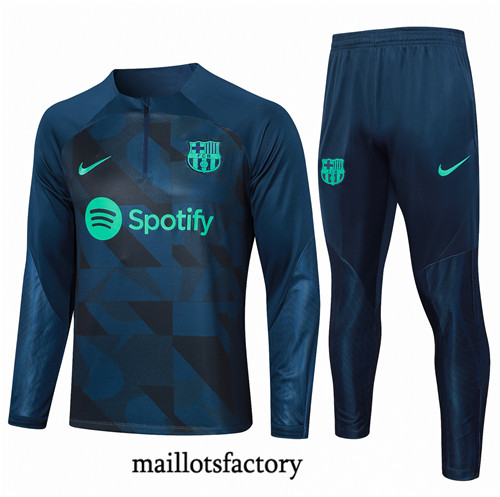 Maillotsfactory 3758 Survetement Barcelone 2024/25 bleu royal