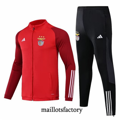 Maillotsfactory 3740 Veste Survetement Benfica 2024/25 rouge