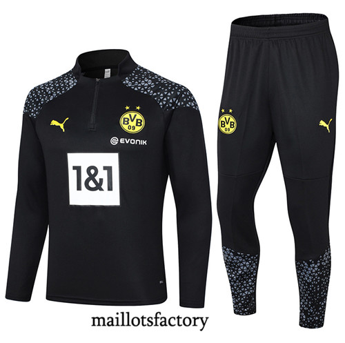 Maillotsfactory 3748 Survetement Borussia Dortmund 2024/25 noir