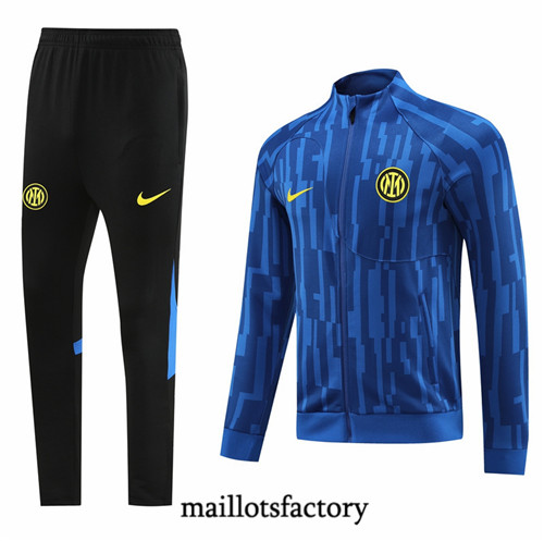 Maillotsfactory 3845 Veste Survetement Inter Milan 2024/25 bleu