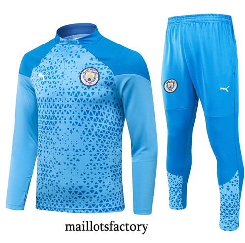 Maillotsfactory 3832 Survetement Manchester City 2024/25 bleu ciel