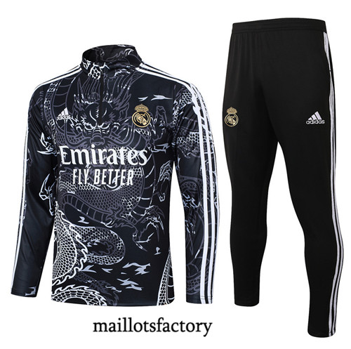 Maillotsfactory 3766 Survetement Real Madrid 2024/25 gris