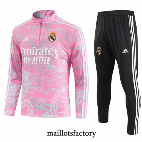 Maillotsfactory 3249 Survetement Enfant Real Madrid special 2024/25 rose