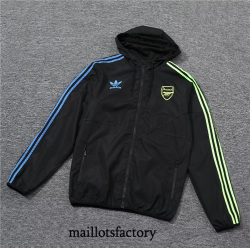Maillotsfactory 3958 Coupe vent Arsenal 2024/25 noir