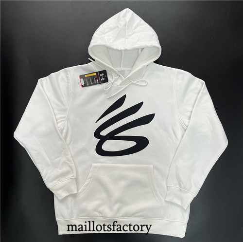 Maillotsfactory 3915 Sweat A Capuche Curry 2024/25 Blanc