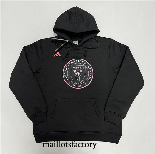 Maillotsfactory 3917 Sweat A Capuche Inter Miami 2024/25 noir
