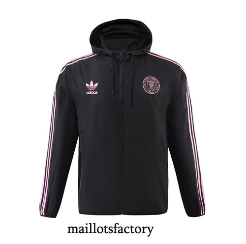 Maillotsfactory 3906 Coupe vent Inter Miami 2024/25 noir