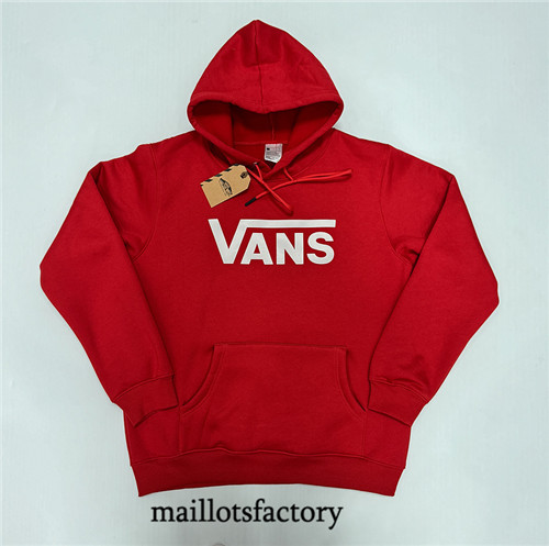 Maillotsfactory 3928 Sweat A Capuche Vans 2024/25 rouge