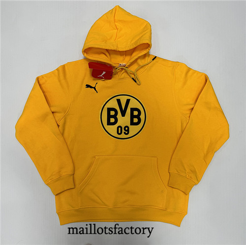 Maillotsfactory 3940 Sweat A Capuche Borussia Dortmund 2024/25 jaune