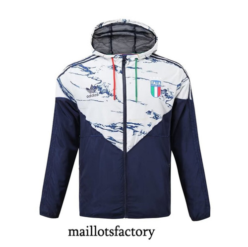 Maillotsfactory 3953 Coupe vent Italie 2024/25 Blanc
