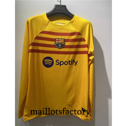 Achat Maillot du Barcelone Fourth Manche Longue 2022/23 fac tory s0141