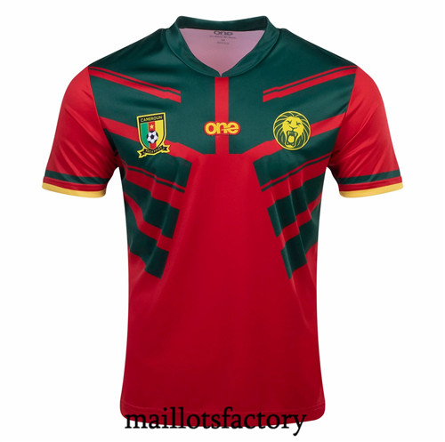 Maillots factory 23494 Maillot du Cameroun 2022/23 Third Rouge Pas Cher Fiable