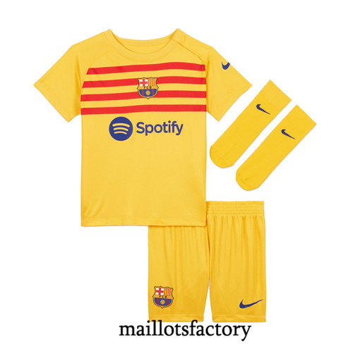 Maillots factory 23446 Maillot du Barcelone Enfant 2023/24 Fourth Pas Cher Fiable