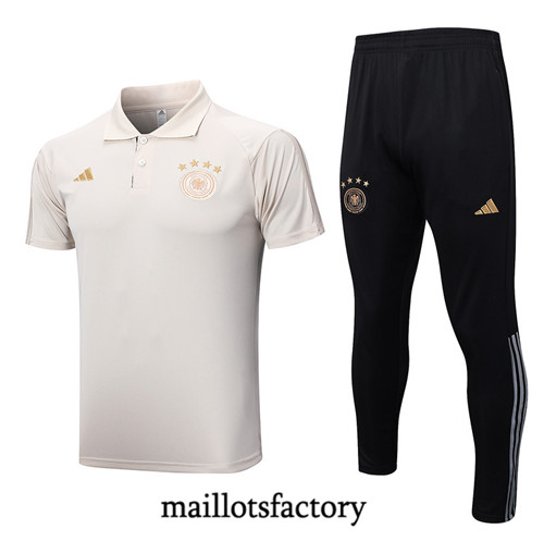 Achat Maillot du Allemagne Polo 2022/23 abricot fac tory s0381